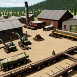 ** A bustling Top War base. Focus on maximizing resource production: upgraded resource buildings (lumber mill, mine, farm). Visual cues indicating efficiency and active resource collection. Possibly include a protective shield around the base.

**