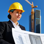 top war PvP 전략 - **

"A professional female architect, fully clothed in modest business attire, reviewing blueprints ...