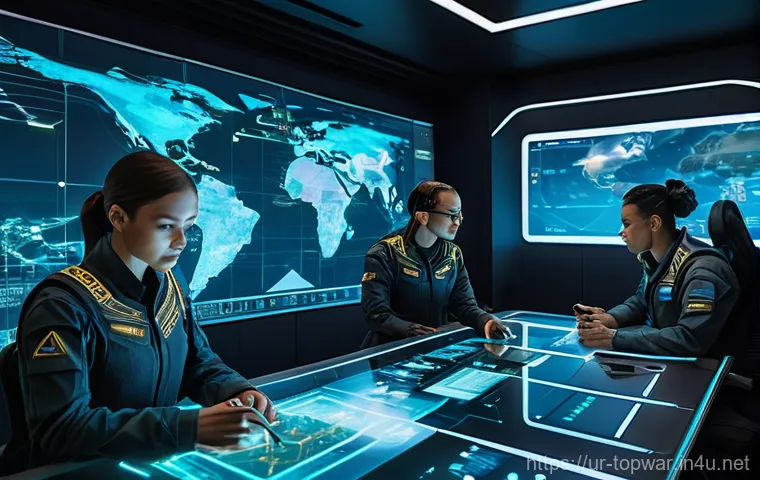 top war 비밀 지역 공략 - **Prompt:** A powerful, confident female hero from Top War stands centered in a high-tech training f...