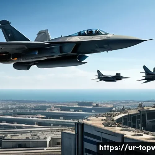 Home 17 top war 병영 업그레이드 - "A highly advanced, futuristic military barracks building stands tall, emanating a powerful aura. In...